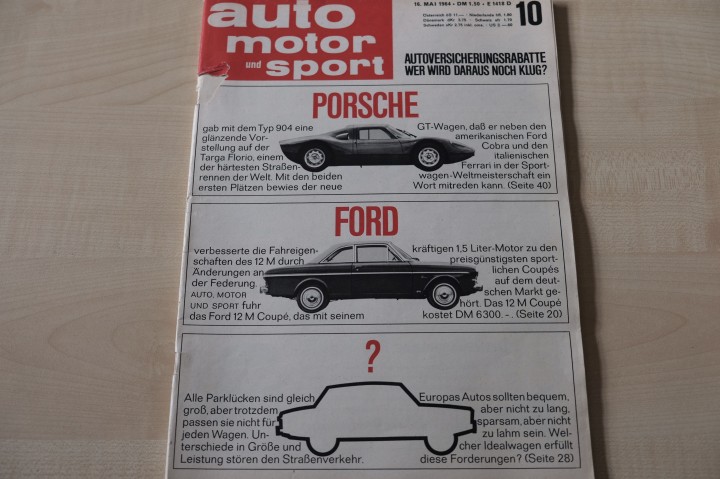 Auto Motor und Sport 10/1964